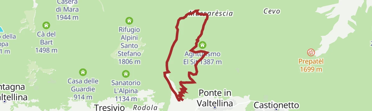 Route map: The Rhon Valley